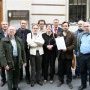 Une délégation française à l'ambassade de la République d'Irlande