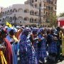 Marche d'ouverture du Forum social mondial 2011 à Dakar