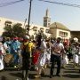 Marche d'ouverture du Forum social mondial 2011 à Dakar